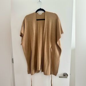Poncho cardigan (LOFT)
